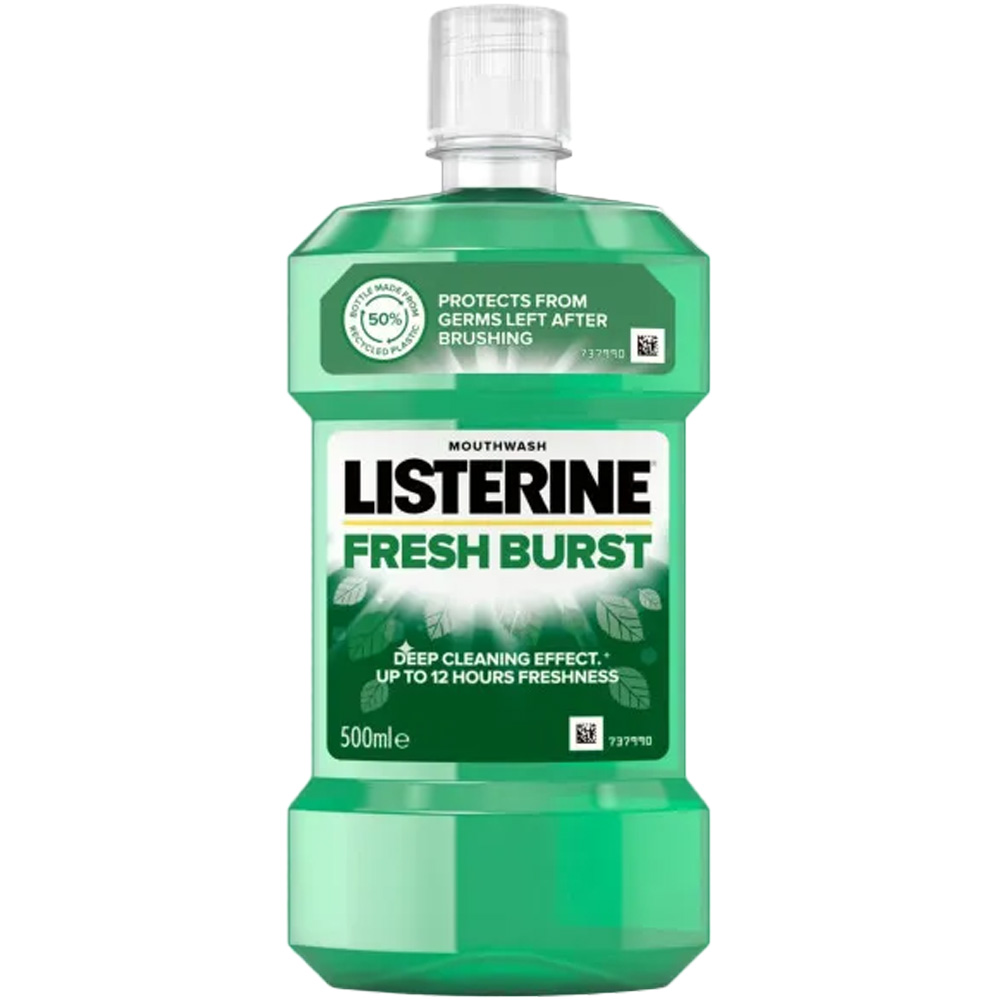 Ополіскувач для ротової порожнини LISTERINE Сплеск свіжості 500мл (5010123703547)