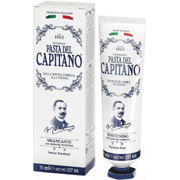 Зубна паста PASTA DEL CAPITANO відбілююча "1905" 75 мл (8002140137204)