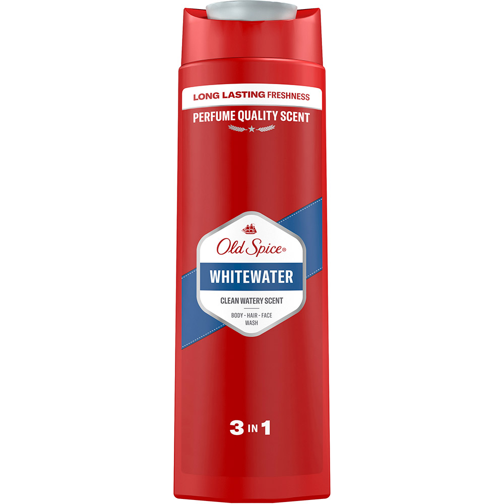 Шампунь-гель для душу Old Spice Whitewater 3-в-1 400 мл (4084500978911)