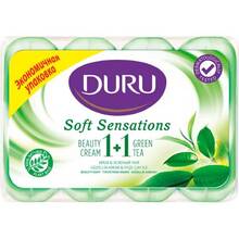 Тверде мило DURU Soft Sensations Зелений чай 4 x 90 г (8690506025076)