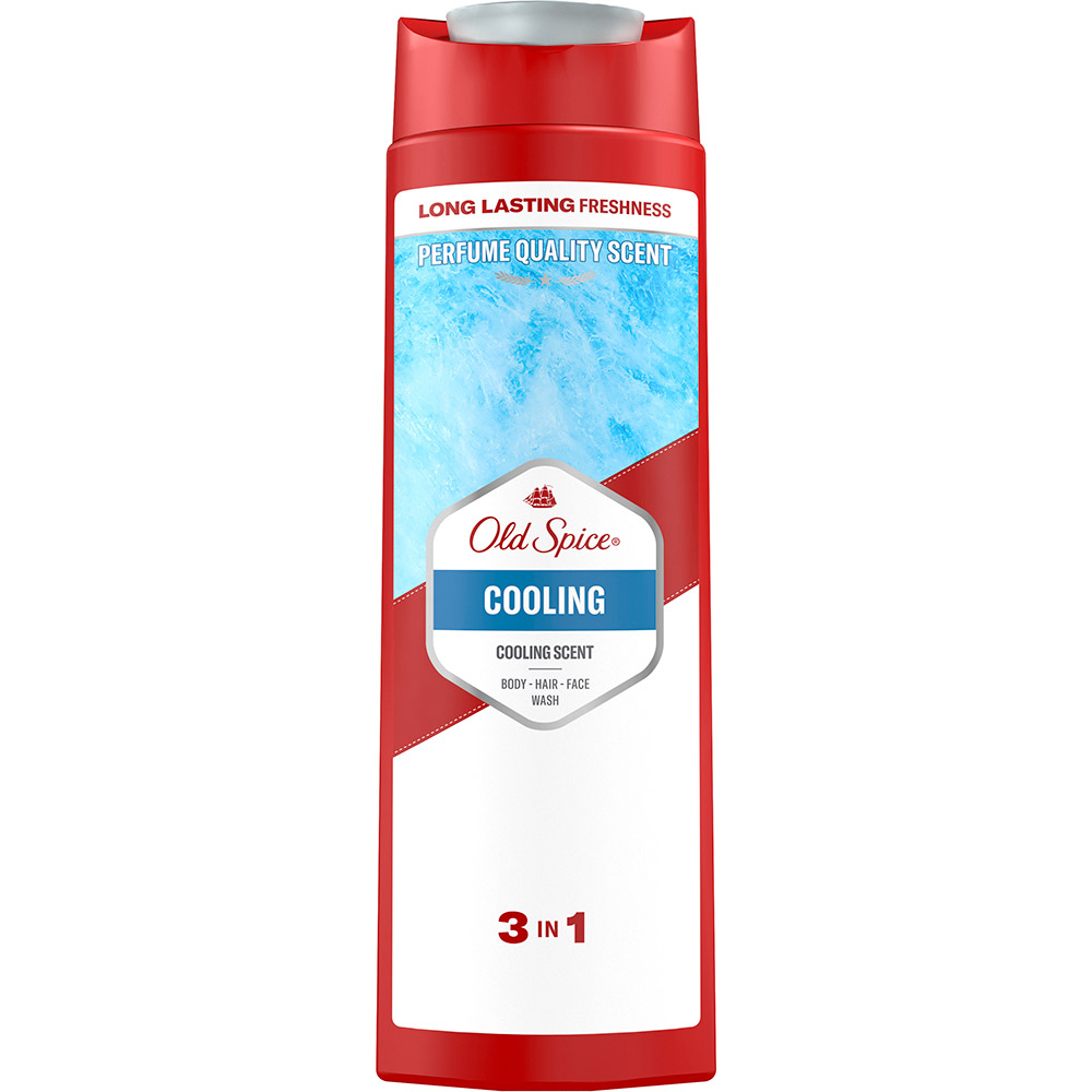 Шампунь-гель для душу 3-в-1 Old Spice Cooling 400 мл (4084500978942)