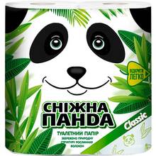 Туалетний папір Снігова панда Класик 150 відривів 2 шари 4 рулони (4823019007619)