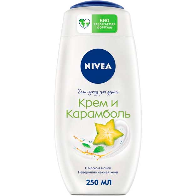 Гель для душу Nivea Крем та Карамболь 250 мл (4005808166022) Гель для душу Nivea Крем та Карамболь 250 мл (4005808166022)