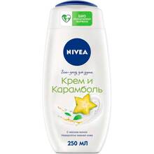 Гель для душу Nivea Крем та Карамболь 250 мл (4005808166022)
