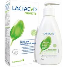 Гель для интимной гигиены LACTACYD Свежесть с дозатором 200 мл (5391520943195)