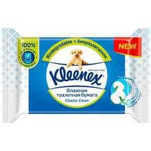 Туалетная бумага Kleenex Classic влажная 42 шт (5029053577494)