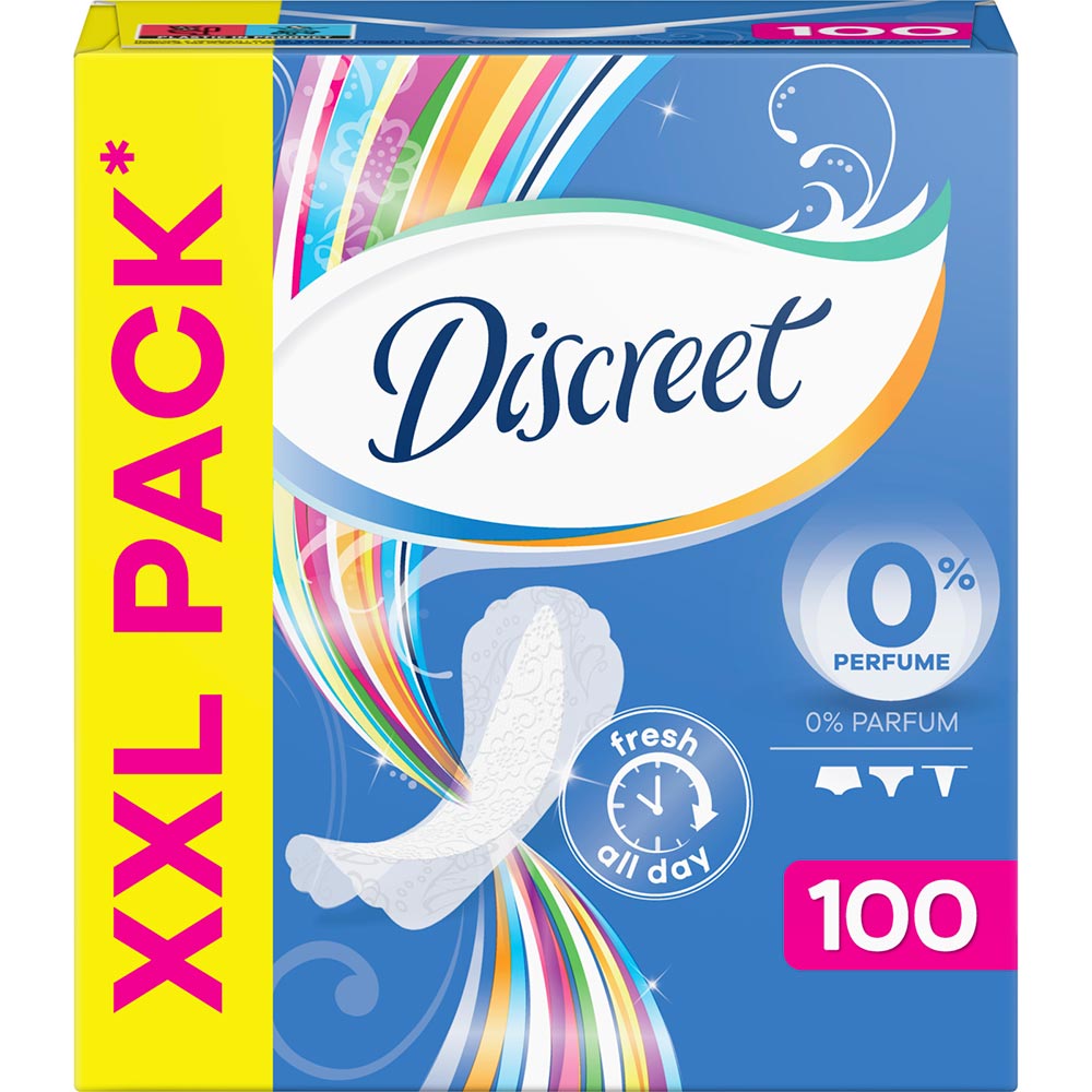 Ежедневные прокладки Discreet Air 100 шт (8001090161918) Особенности 1 капля, танга