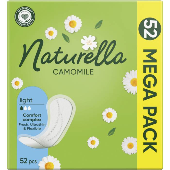 Щоденні прокладки Naturella Camomile Light 52 шт (83735890) Вид прокладки