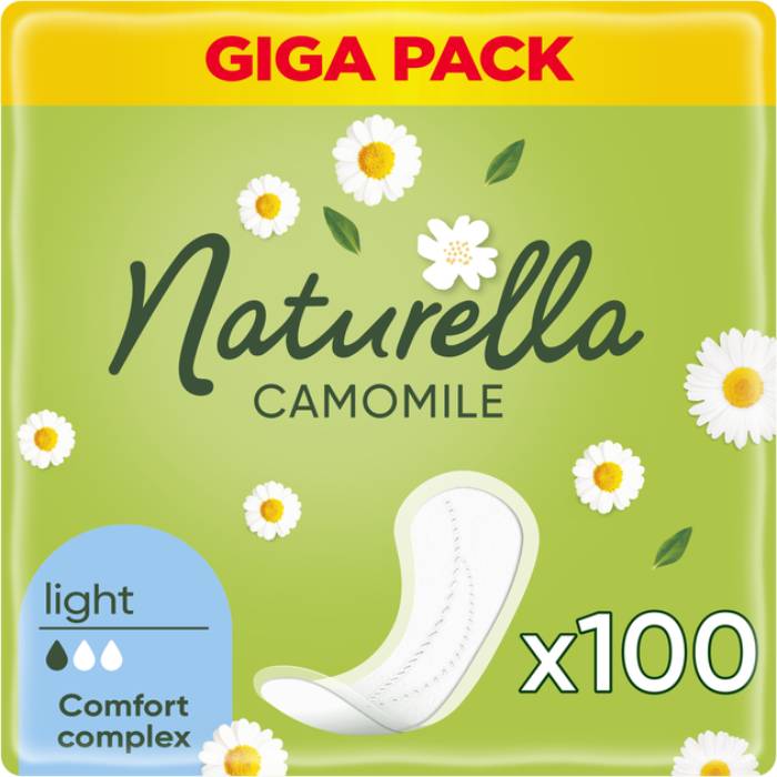 Щоденні прокладки Naturella Camomile Light 100 шт (83735884)