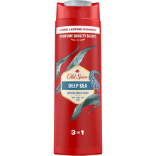 Гель для душу 3-в-1 Old Spice Deep sea 400 мл (8001841326153)