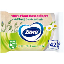 Туалетная бумага влажная Zewa Natural Camomile 42 шт (7322540796520)