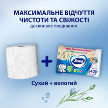 Туалетний папір вологий Zewa Kids 42 шт (7322540796551)