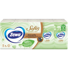 Носовые платки ZEWA Softis Natural Soft 10 х 9 шт (870033)