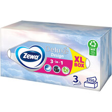 Салфетки косметические ZEWA Deluxe 150 (7322541685564)