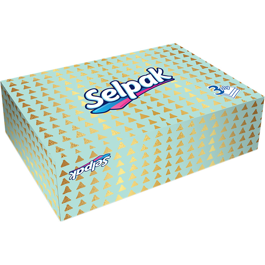 Салфетки гигиенические Selpak 3 слоя Мини Микс 70 шт (35161200) Вид бумажные салфетки 
