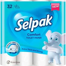 Папір туалетний SELPAK Pro Comfort 32 рулону (32363603)