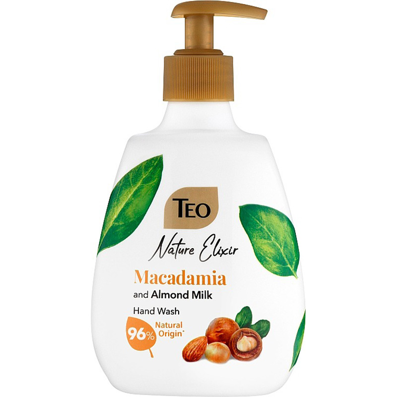 Жидкое мыло ТЕО Nature Elixir Macadamia and Almond milk 300 мл (3800024047749)