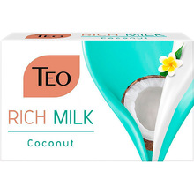 Тверде мило ТЕО Milk Rich Coconut 90 г (3800024047404)