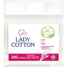 Ватні палички LADY COTTON 200 шт (41203450)