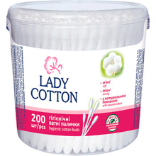 Ватные палочки LADY COTTON 200 шт (4823071607604)