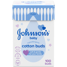 Ватные палочки JOHNSON'S 100шт (3574661440460)