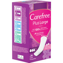 Ежедневные прокладки Carefree Plus Large 36 шт (3574661487540)