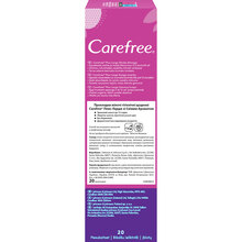 Ежедневные прокладки Carefree Plus Large Fresh 20 шт (3574661487564)