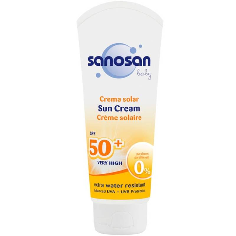 Сонцезахисний крем Sanosan Baby SPF 50 75 мл (4003583197682)