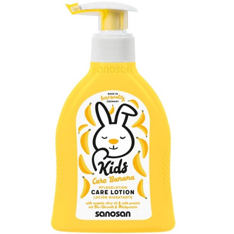 Лосьон Sanosan Kids Care Lotion Care Banana  200 мл (4003583207336)