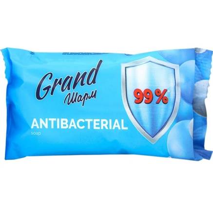 Твердое мыло GRAND ШАРМ ANTIBACTERIAL 100г (4820195506059)