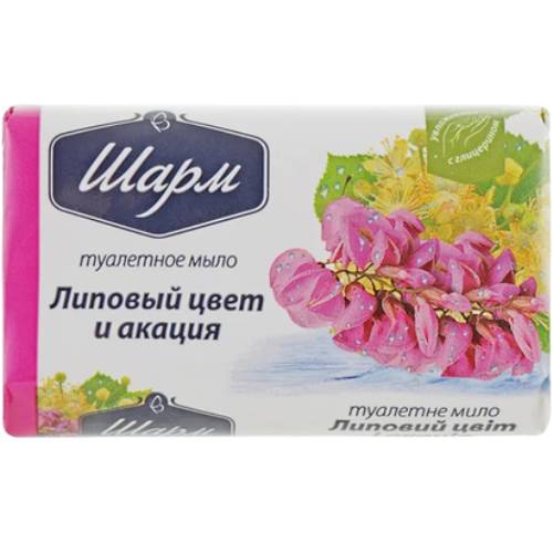 Твердое мыло GRAND ШАРМ Липовый цвет и акация 70 г (4820195500637)