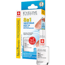 Засіб для зміцнення нігтів Eveline Cosmetics Nail Therapy Professional 8-1 Total Action 12 мл (5901761971903)