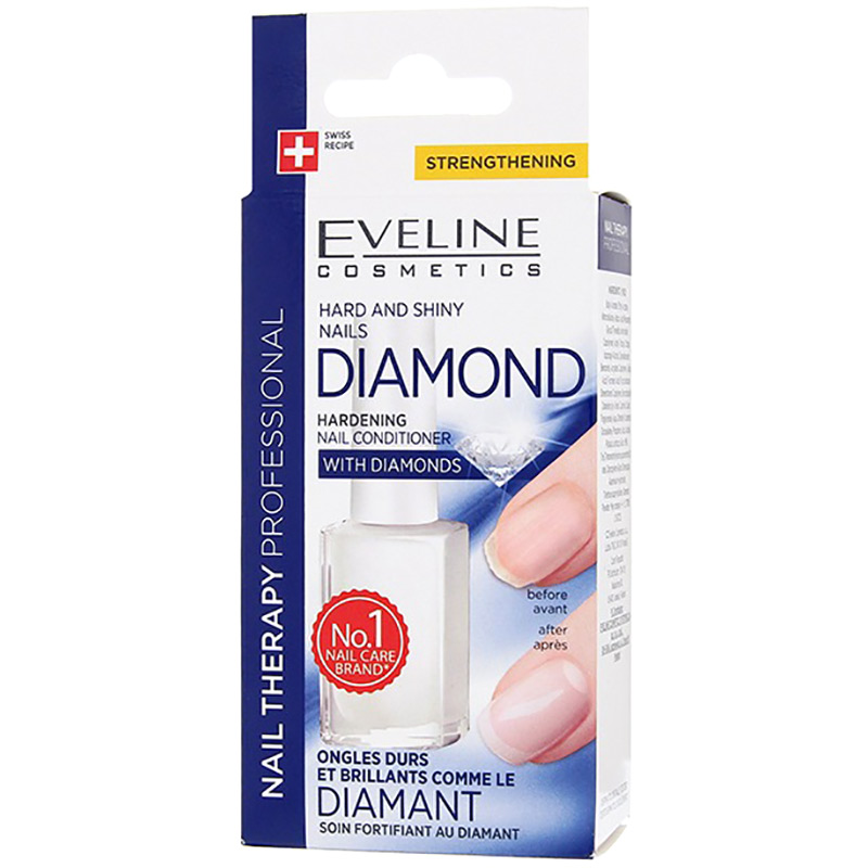 Укрепляющее средство для ногтей Eveline Cosmetics Nail Therapy Professional Diamond 12 мл (5901761971934) Вид средство для ногтей