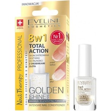 Засіб для нігтів Eveline Cosmetics Nail Therapy Professional 8-1 Total Action Golden Shine 12 мл (5901761972436)