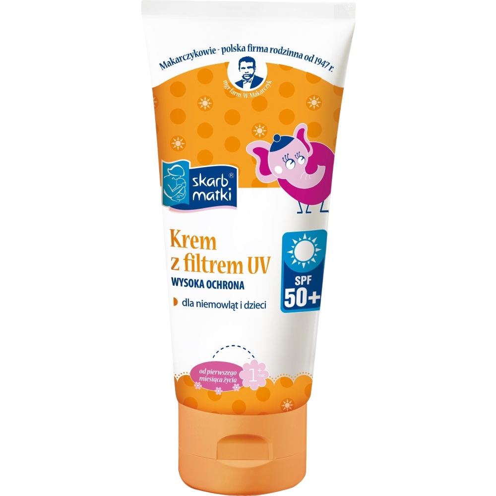 Крем SKARB MATKI з УФ-фільтром для немовлят та дітей SPF 50+ 75 мл (1947) Крем SKARB MATKI з УФ-фільтром для немовлят та дітей SPF 50+ 75 мл (1947)