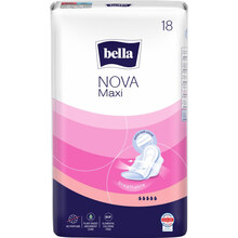 Гигиенические прокладки BELLA Nova Maxi 18 шт (BE-012-MW18-P03)