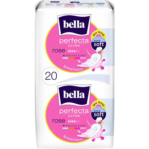 Гигиенические прокладки BELLA Perfecta ultra Rose deo fresh 20 шт (BE-013-RW20-204)