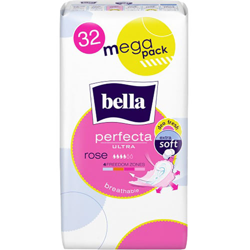 Гигиенические прокладки BELLA Perfecta ultra Rose deo fresh 32 шт (BE-013-RW32-028)