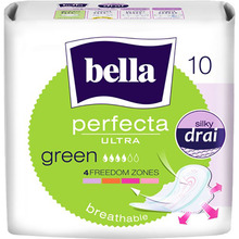 Гігієнічні прокладки BELLA Perfecta ultra Green 10 шт (BE-013-RW10-278)