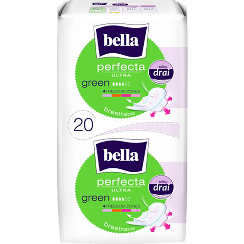 Гігієнічні прокладки BELLA Perfecta ultra Green 20 шт (BE-013-RW20-206)