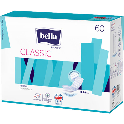 Щоденні прокладки BELLA Panty Classic 60 шт (BE-021-RN60-W04)