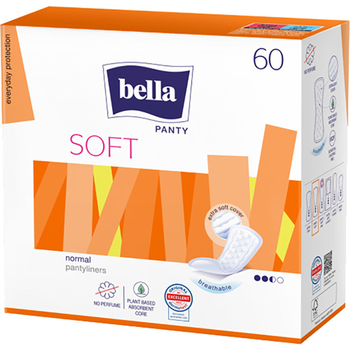 Щоденні прокладки BELLA Panty Soft 60 шт (BE-021-RN60-W05)