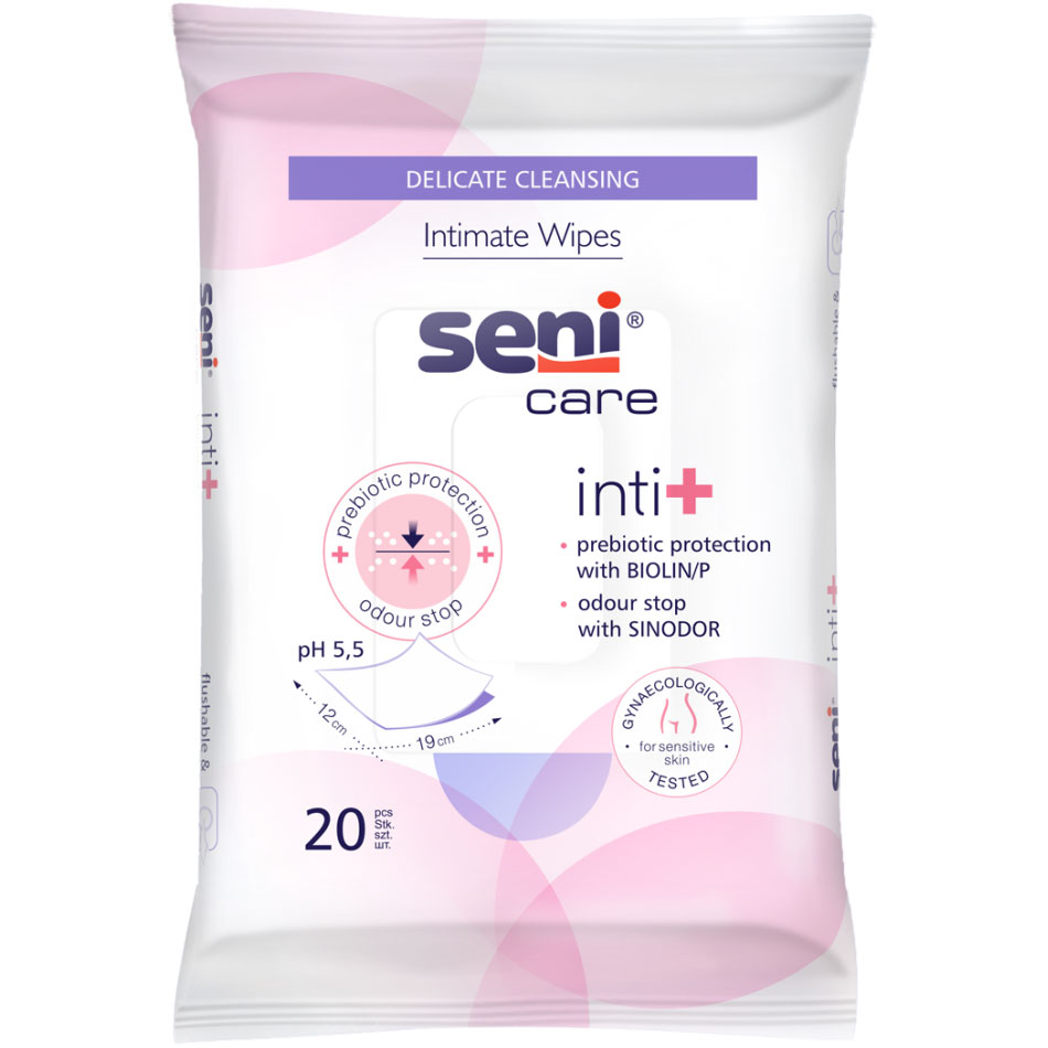 Серветки для інтимної гігієни Seni Care Inti+ 20 шт. (SE-231-W020-I01)