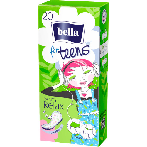 Гигиенические прокладки BELLA Panty for Teens Relax 20 шт (BE-022-RZ20-UA2)