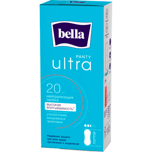 Гігієнічні прокладки BELLA PANTY ULTRA Normal 20 шт (BE-022-RN20-088)