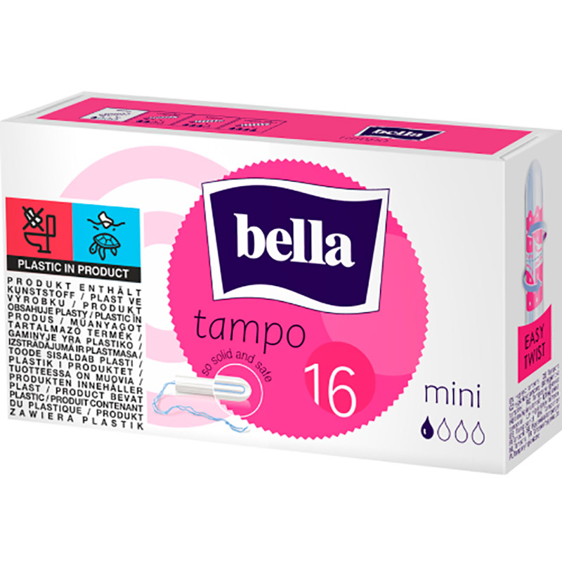 Тампони BELLA Tampo mini 16 шт (BE-032-MI16-020)