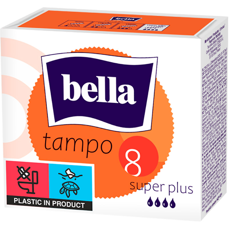 Тампони BELLA Tampo super plus 8 шт (BE-032-SP08-017)