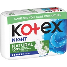 Прокладки KOTEX Natural Night 6 шт (5029053575360)