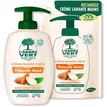 Крем-мыло L'ARBRE VERT Миндаль 300 мл (3450601026393)