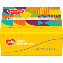 Носовые платки Ruta Mini Tissues 150 шт 2 слоя (4820202894193)